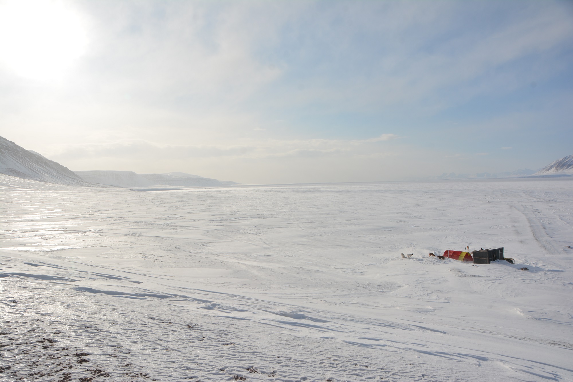 Tåkefjellhytta, Dicksonfjorden, Svalbard