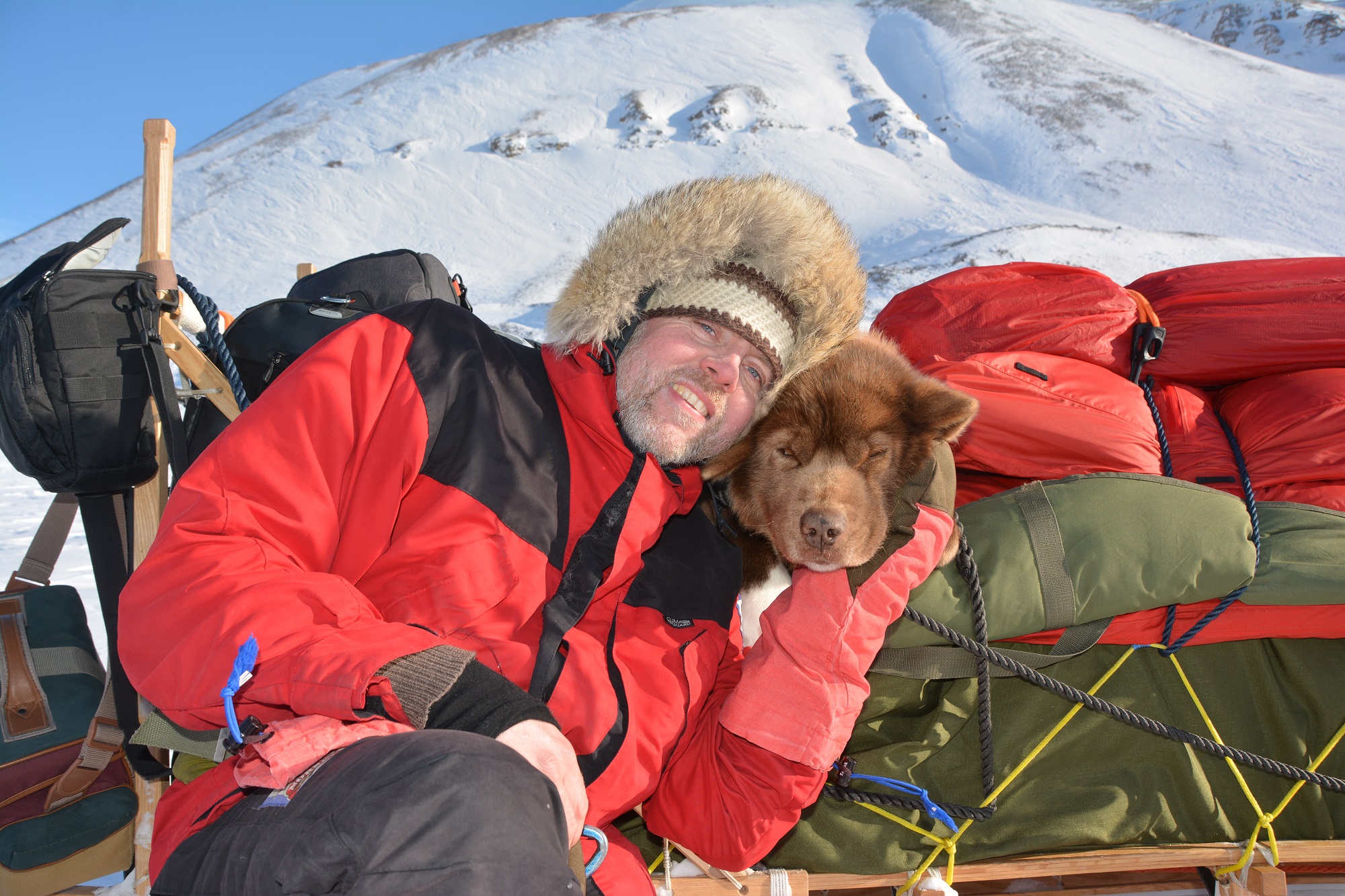 Gisle og Eqqo i Lyckholmdalen, Svalbard